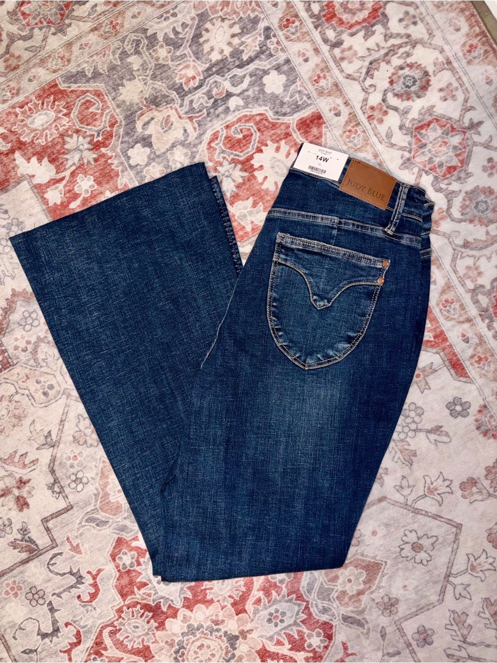 Judy Blue Flare Raw Hem